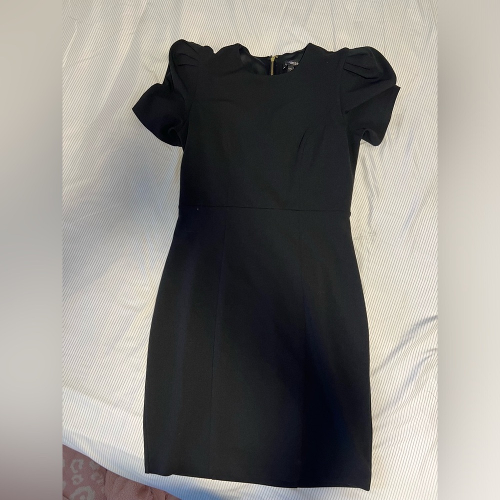 Express black dress